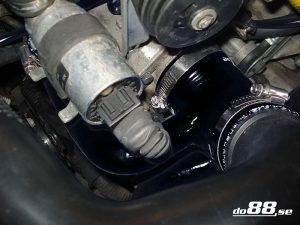 สเปเซอร์ลิ้นปีกผีเสื้อ do88 สีดำ สำหรับ Volvo 850/S70/V70 Turbo 94-98
