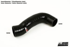 ท่อยางซิลิโคน do88 สำหรับ Volvo V70/XC70/S60/XC90 D5 2.4D 01-05 Turbo outlet