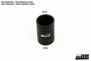 ท่ออลูมิเนียม do88 สำหรับ Volvo C30/C70/V50/S40 2.0D 04-10 Silencer to IC