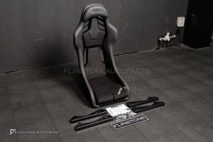 เบาะ Recaro RSS-L ASM LTD Alcantara ดำ ด้ายสีแดง พร้อมขาเบาะ และชุดน๊อต