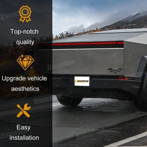 สติกเกอร์ตกแต่ง Hansshow Tesla Cybertruck Cyberbeast (EXCLUSIVE ALUMINUM GRAFFITI)