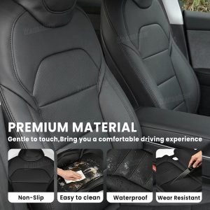 อุปกรณ์เบาะ Hansshow Tesla Model Y Juniper (PREMIUM PERFORATED PROTECTOR)