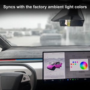 ไฟแอมเบียนต์ Hansshow Tesla Cybertruck (DETECTION STREAMER BLIND)