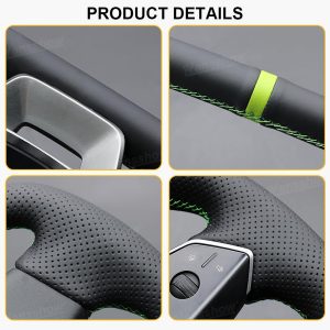 พวงมาลัย พวงมาลัย Hansshow Tesla Cybertruck (PERFORATED CENTER MARKER)
