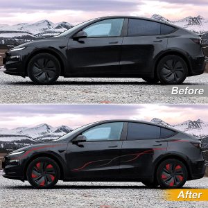 สติกเกอร์ตกแต่ง Hansshow Tesla Model Y Juniper (INTERACTIVE CUSTOM STRIPE)