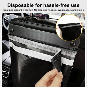 อุปกรณ์เบาะ Hansshow Tesla Cybertruck (DISPOSABLE GARBAGE HANGING)