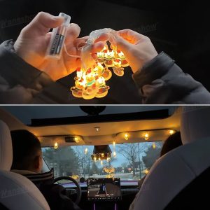 ไฟแอมเบียนต์ Hansshow Tesla Cybertruck (CHRISTMAS SNOWMAN MERRY)