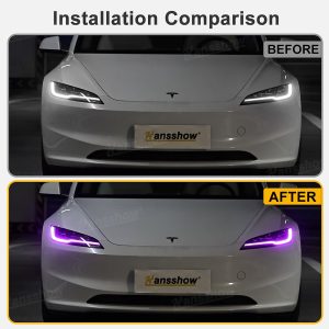 ไฟแอมเบียนต์ Hansshow Tesla Model 3 Highland (HEADLIGHTS DAYTIME FACTORY)
