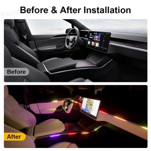 ไฟแอมเบียนต์ Hansshow Tesla Model X (แบบที่ 2)