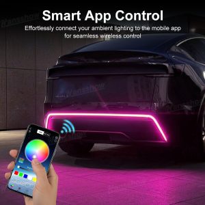 ไฟแอมเบียนต์ กันชน Hansshow Tesla Model Y Juniper