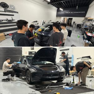 ฟิล์มกันรอย Hansshow Tesla Model Y (MULTIPLE OPTIONS SERVICE)