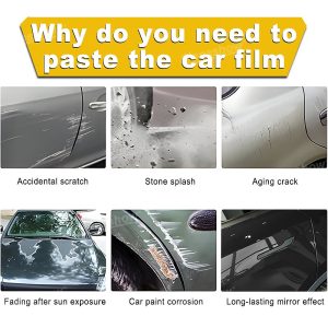 ฟิล์มกันรอย Hansshow Tesla Model Y (PROTECTIVE COVERAGE KIT-WRAP)