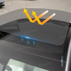 ฟิล์มกันรอย หลังคากระจก Hansshow Tesla Model Y Juniper