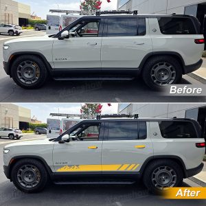 สติกเกอร์ตกแต่ง Hansshow Rivian R1T/R1S