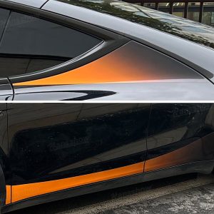 สติกเกอร์ตกแต่ง Hansshow Tesla Model Y Juniper (EXTERIOR SIDE)