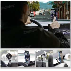 in-car accessories phone holder Hansshow Tesla Cybertruck