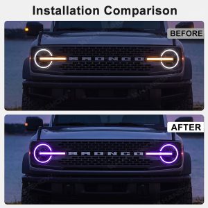ไฟแต่ง Hansshow Ford Bronco (HEADLIGHTS PROJECTOR ASSEMBLY)
