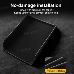 กล่องเก็บของในรถ คอนโซลกลาง Hansshow Tesla Model Y Juniper Highland (PROTECTOR COVER)