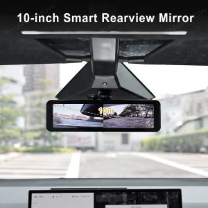 กล้องติดรถยนต์ คอนโซลหน้า Hansshow Tesla Cybertruck (RECORDING STREAMING REARVIEW)