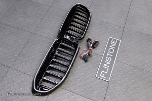 กระจังหน้า LED BMW G20 Series 3 PRE LCI เส้นเดี่ยว สีดำเงา