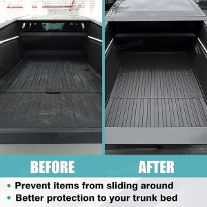 พรมปูพื้น ท้ายรถ Hansshow Tesla Cybertruck (MATERIAL DURABLE CUSTOM)