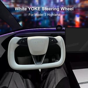พวงมาลัย พวงมาลัย Hansshow Tesla Model 3 Highland (WHITE)