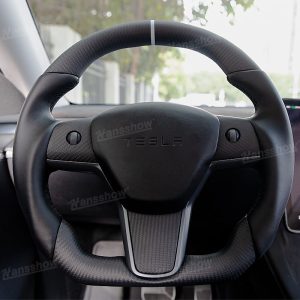 พวงมาลัย พวงมาลัย Hansshow Tesla Model Y (GRIP-HEATING FUNCTION)
