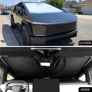 ม่านบังแดด กระจกหน้า Hansshow Tesla Cybertruck