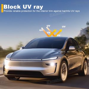 ม่านบังแดด หลังคากระจก Hansshow Tesla Model Y Juniper (INSULATION FOLDABLE COATING)