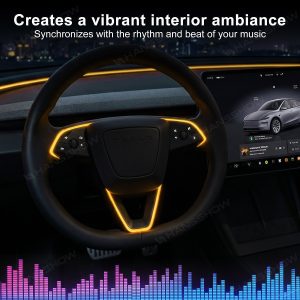 ไฟแอมเบียนต์ Hansshow Tesla Model Y Juniper Highland (INTERIOR RGB)