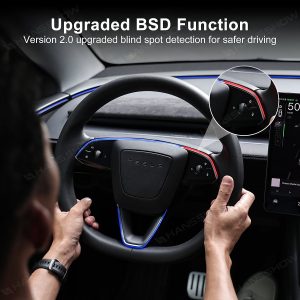 ไฟแอมเบียนต์ พวงมาลัย Hansshow Tesla Model Y Juniper Highland (2.0 BSD)