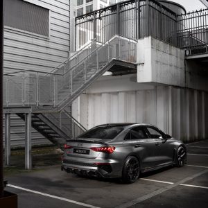 ชุดแต่งรอบคัน Carbon Fiber สำหรับ Audi RS3 Saloon ทรง URBAN