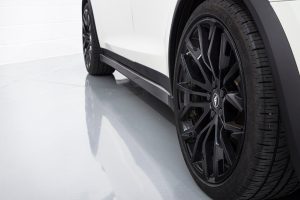 สเกิร์ตข้าง Carbon Fiber สำหรับ Tesla Model X ทรง URBAN