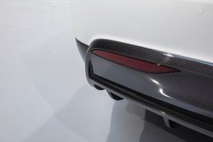 ดิฟฟิวเซอร์ท้าย Carbon Fiber สำหรับ Tesla Model X ทรง URBAN
