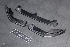 ลิ้นหน้า Carbon fiber สำหรับ G01 X3M G02 X4M LCI ทรง GTS