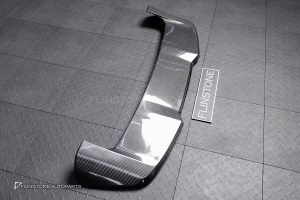 สปอยเลอร์หลังคา Carbon fiber สำหรับ BMW X5 G05 ทรง GTS
