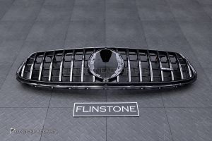 กระจังหน้า สำหรับ W253 GLC-Class facelift ทรง GT สีโครเมี่ยม แท้ A2538882201