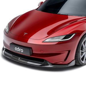 ลิ้นหน้า Carbon Fiber Tesla Model 3 (Highland) PERFORMANCE ADRO แท้