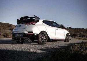 สปอยเลอร์ท้าย Carbon Fiber Hyundai Veloster N ADRO แท้