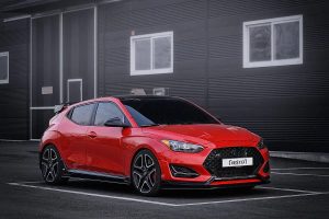 สเกิร์ตข้าง Carbon Fiber Hyundai Veloster N (V1) ADRO แท้