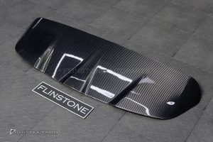 สปอยเลอร์หลังคา Carbon Fiber สำหรับ Audi Q8 Dry Carbon