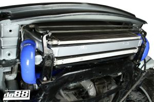 ชุดท่อยางซิลิโคนครบชุด do88 สีน้ำเงิน สำหรับ SAAB 9-3 2.0T 2003-, Blue