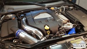 ชาร์จไปป์ do88 สีน้ำเงิน สำหรับ SAAB 9-3 2.8T V6 06-11