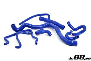 ท่อน้ำหล่อเย็น do88 สีน้ำเงิน สำหรับ SAAB 9-3 2.0T 2003