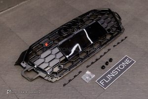กระจังหน้า Audi A5 ทรง S5 สีดำเงา