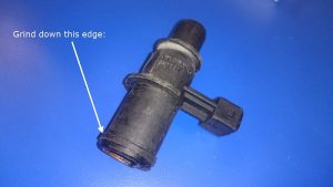 ท่อไอดี do88 สีน้ำเงิน สำหรับ Volvo 740/940 Turbo 90-98 3"