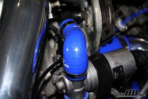 ท่อยางซิลิโคน do88 สีน้ำเงิน สำหรับ Volvo 850/S70/V70 Turbo 94-98
