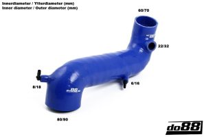 ท่อไอดี do88 สีแดง สำหรับ Volvo S40/V40 2.0T/T4 98-04