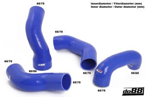ท่อแรงดัน do88 สีน้ำเงิน สำหรับ Volvo S60/V60/V70 T6 2008-2015
