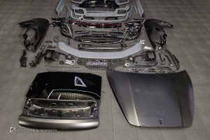 ชุดกันชนรอบคัน สำหรับ Porsche 981 Cayman-Boxster ทรง 718 GT4